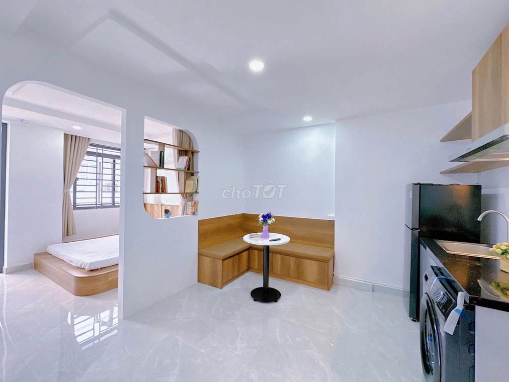 mini apartment, clean-- One bedroom, balcony-- Nguyễn Văn Quá--