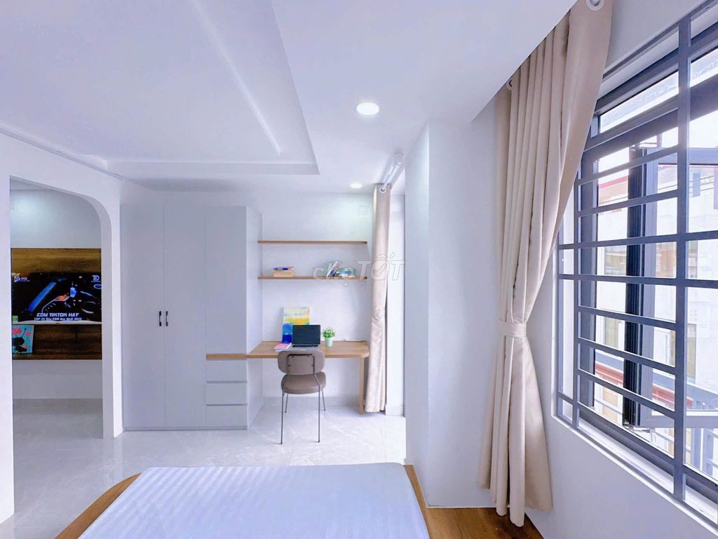 mini apartment, clean-- One bedroom, balcony-- Nguyễn Văn Quá--