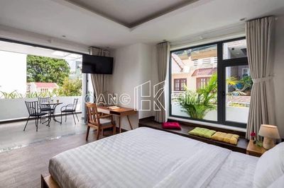 Rent Trương Công Định * 8 X25 M * 2nd floor * garden