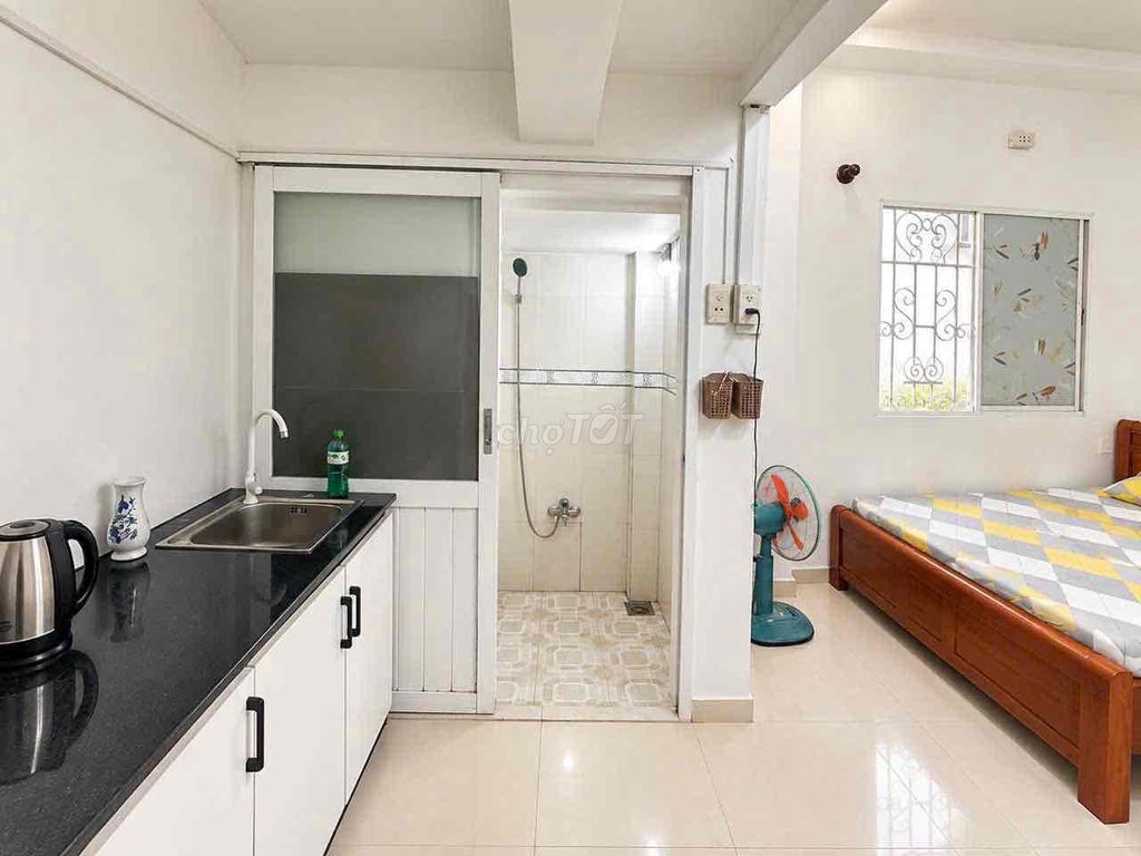 rented - full interior studio - sky windows