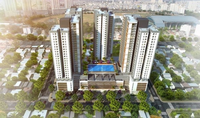 Xi Grand Court apartment, 256 Lý Thường Kiệt, 1894 14, District 10, 90 meters, 23 million.