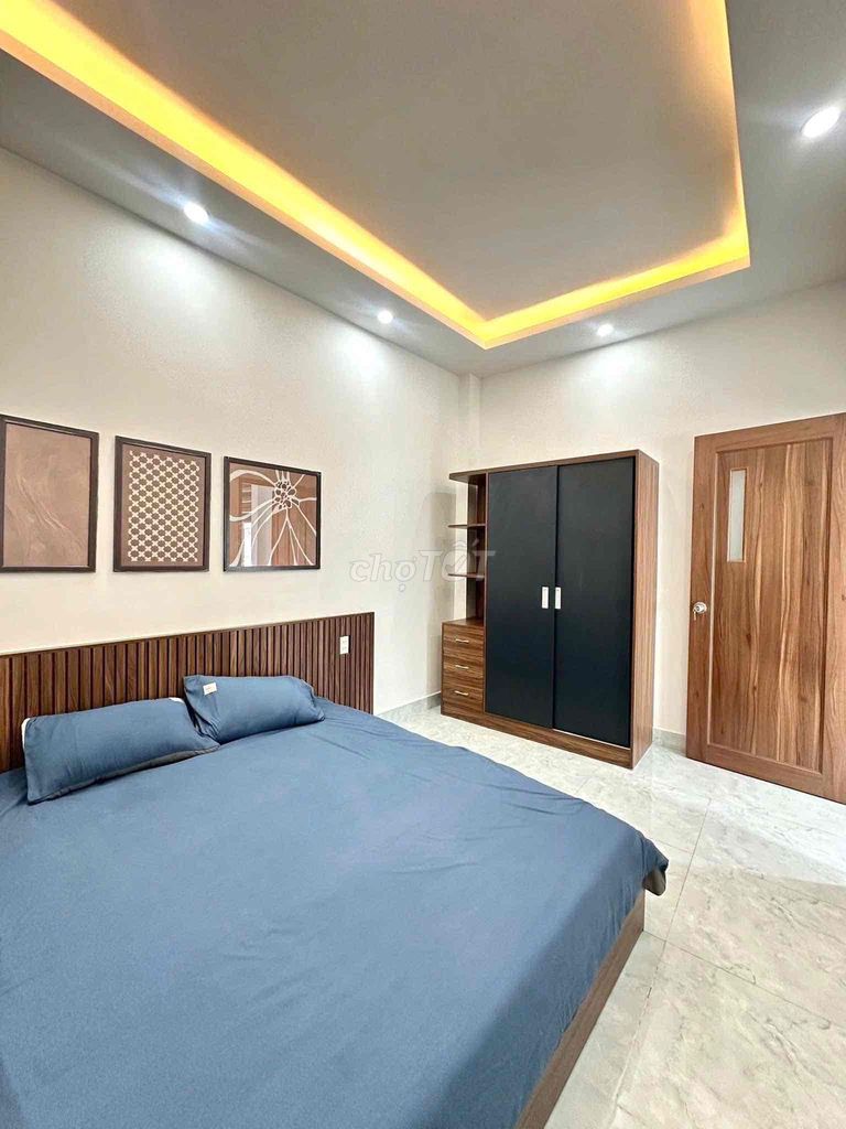 apartment 1 balcony bedroom near lotte mart, re-innovation-- rmit, tedtu District 7