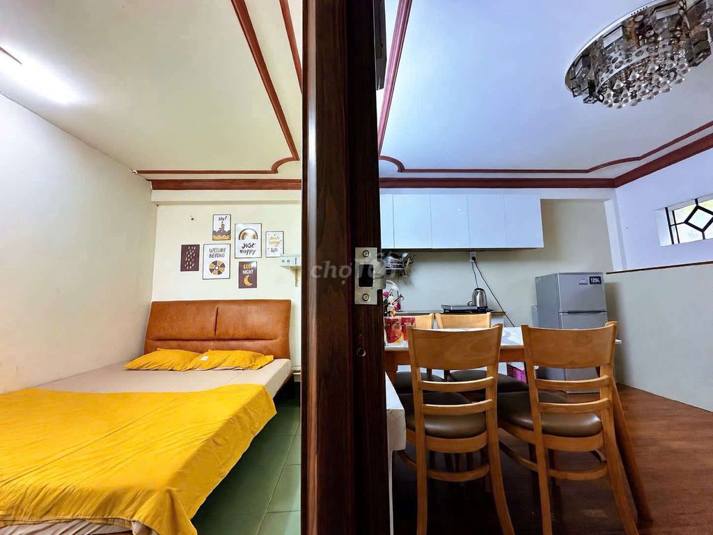 A closed bedroom, cut out the kitchen in front of Trường Sa, Phú Nhuận.