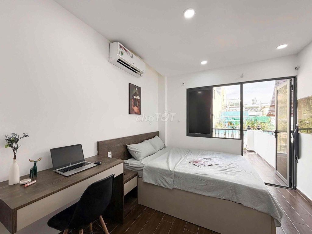 apartment 1 bedroom - full interior - balcon - clear Trần Kế Xương