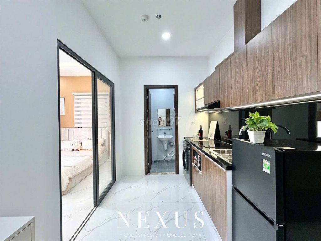 apartment one new bedroom is 100 percent built -- balcony -- near Nguyễn Thái Sơn great literature