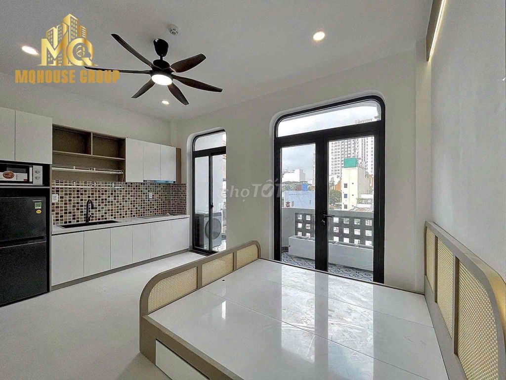 Renting the service apartment right here in Võ Thị Sáu in 3rd district.