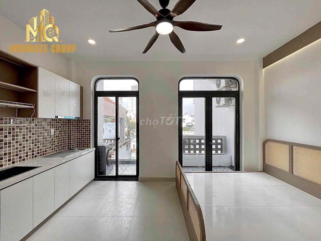 Renting the service apartment right here in Võ Thị Sáu in 3rd district.