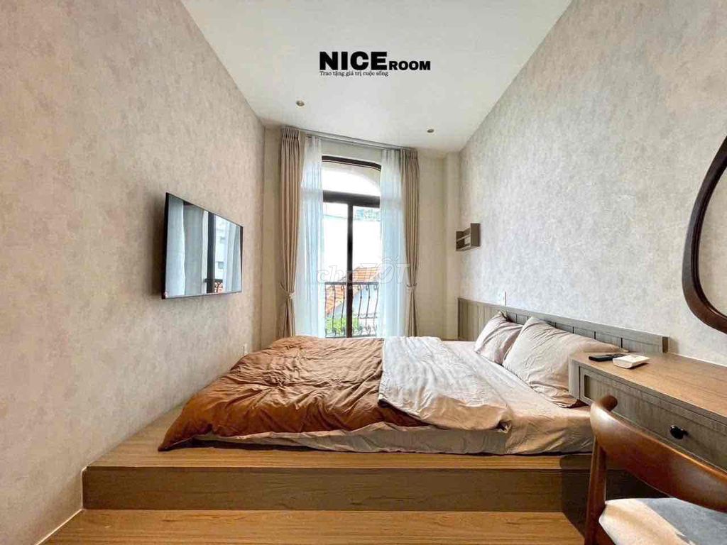 A white tone bedroom be – the broad living room - near the three-bard bridge, District 1