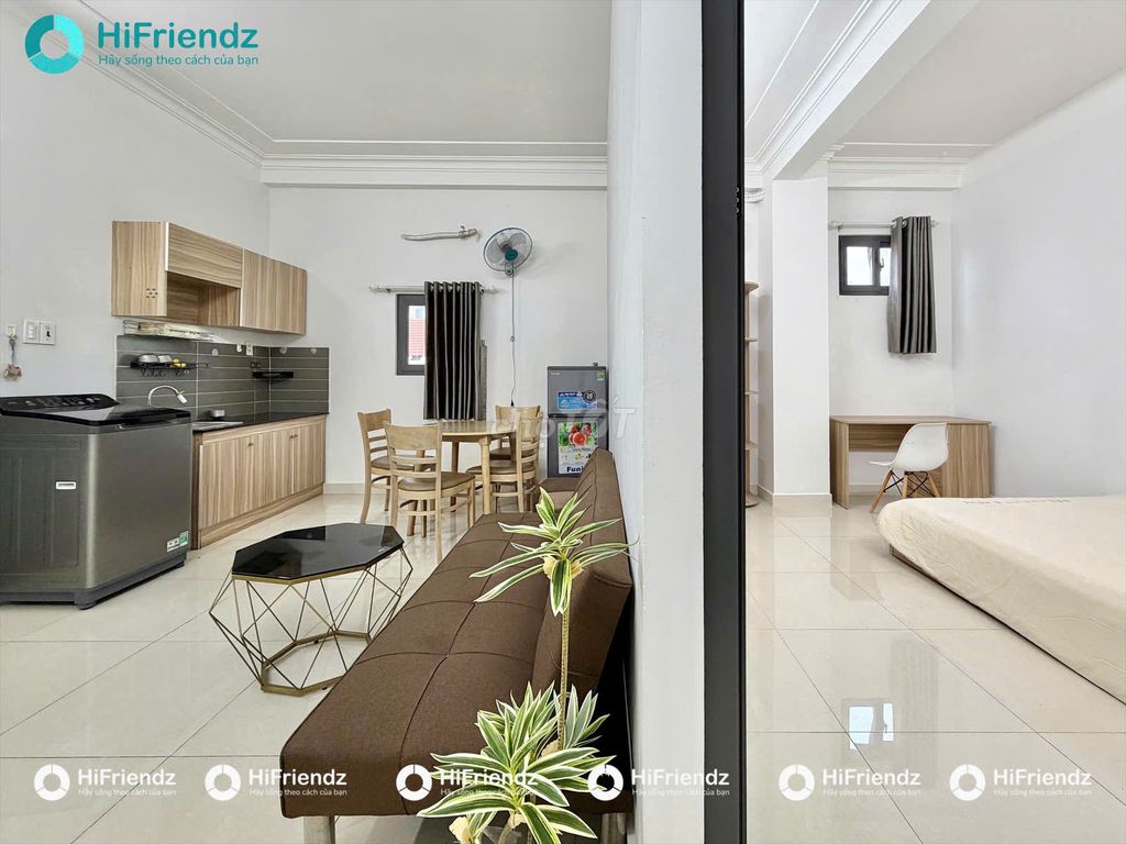 Two bedrooms full full balconies-etown Republic of Tân Bình