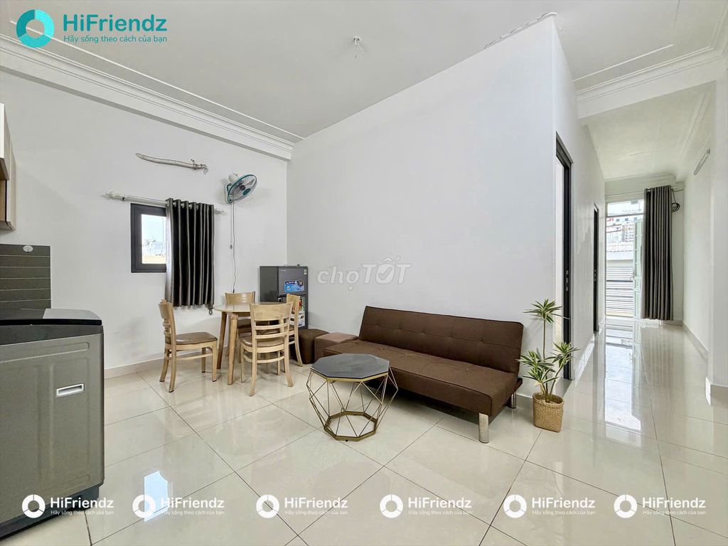 Two bedrooms full full balconies-etown Republic of Tân Bình