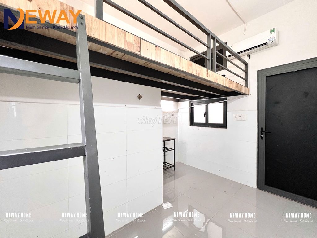 The 25-foot hotel has an air-locking elevator near the department store.