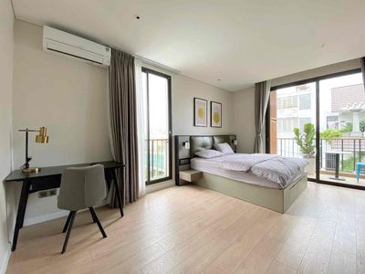 The Bancol view of the modern apartment does not kill electricity in the second district.