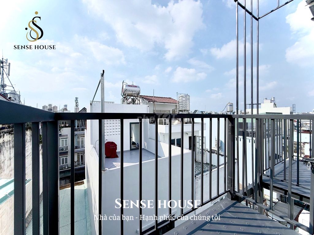 The new balcony studio is 100%, Huỳnh Văn Nghệ, elevator, private washing machine