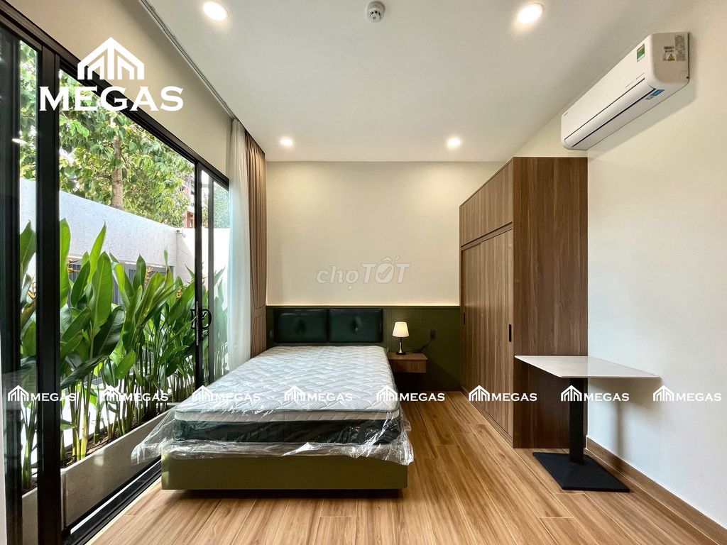 the balcony service apartment - super open sky windows right in the cnc unfm - hutech - fpt