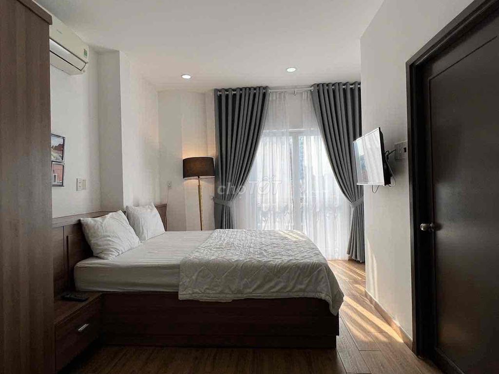 The apartment. The bedroom.
