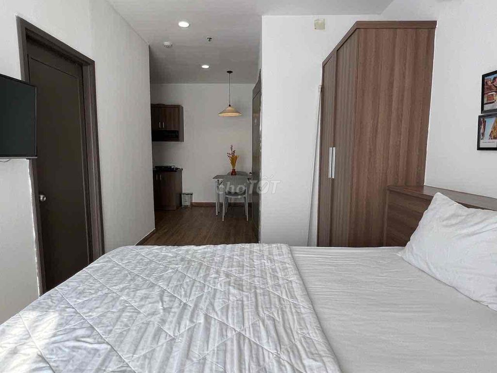 The apartment. The bedroom.