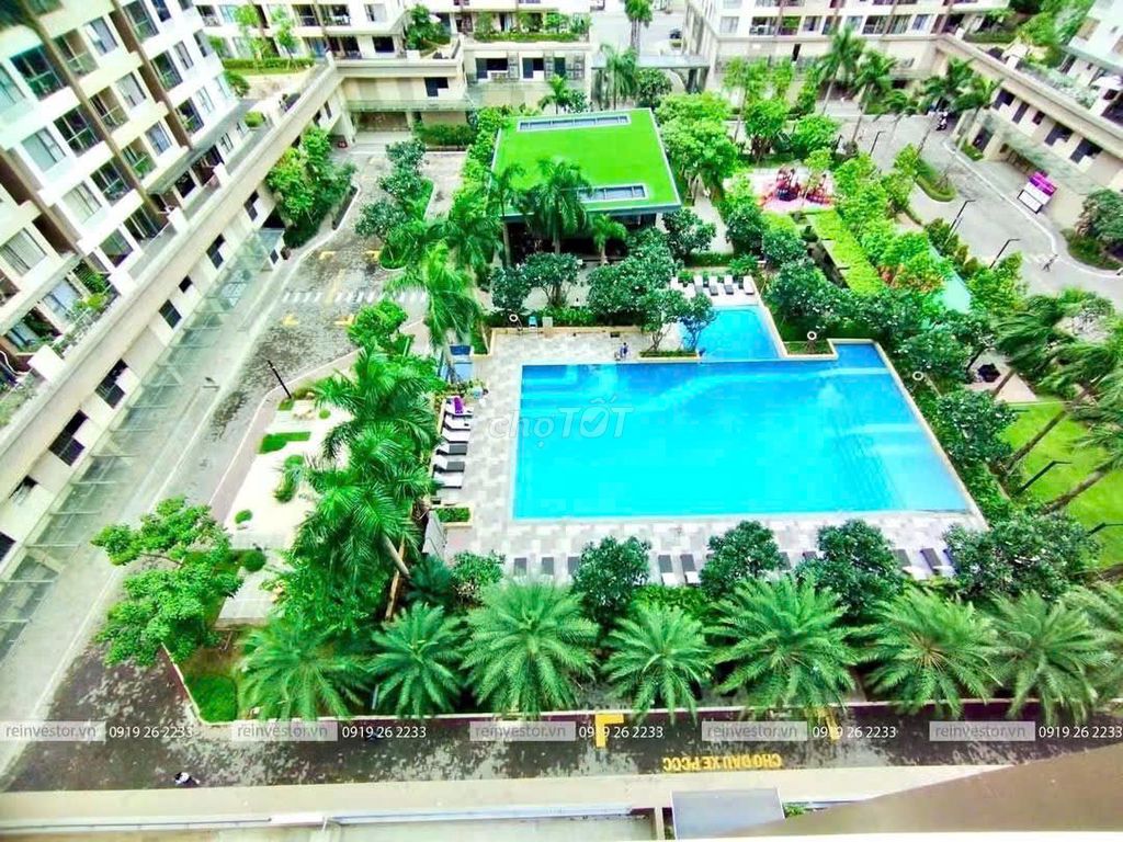 The cargo basket rents Akari City Võ Văn Kiệt, 2 bedrooms for 8 million.