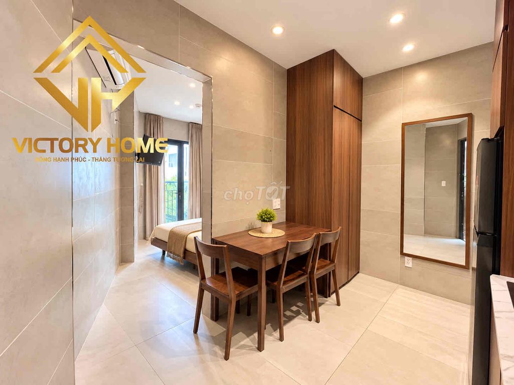 Room 1 sleep space - balcony - break kitchen Nguyễn Kiệm, Phú Nhuận