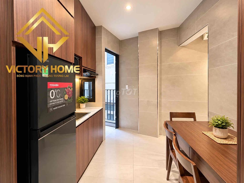 Room 1 sleep space - balcony - break kitchen Nguyễn Kiệm, Phú Nhuận