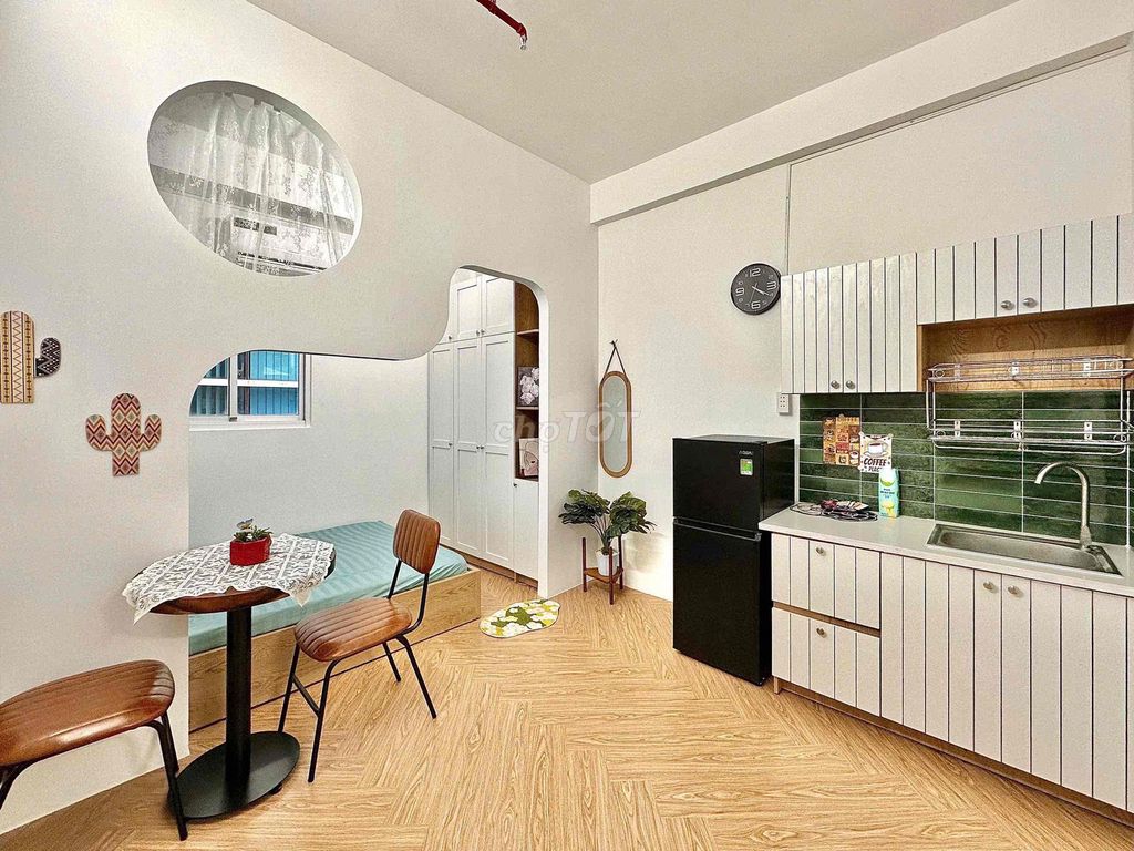 A full interior kitchen studio at the latest paintport Tân Bình