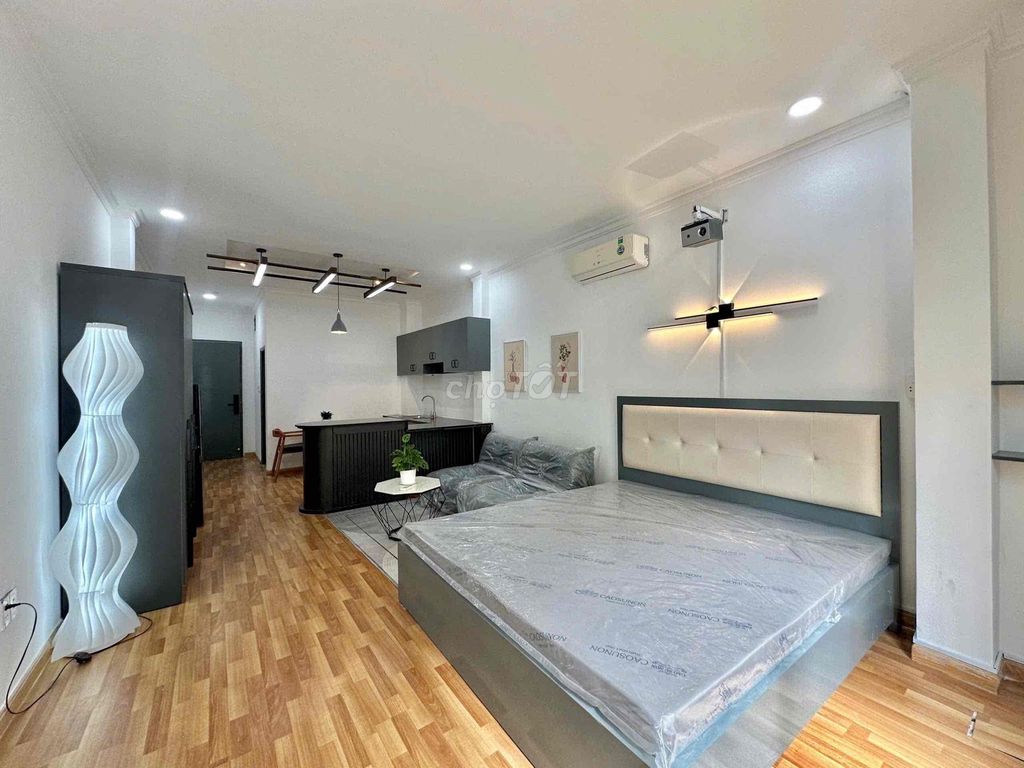 Rent a studio. A open balcony bedroom right near the independent compound.