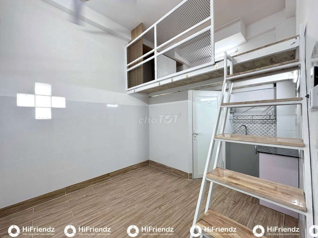 The new mini building, the elevator, the car vault, the shower, the donor.