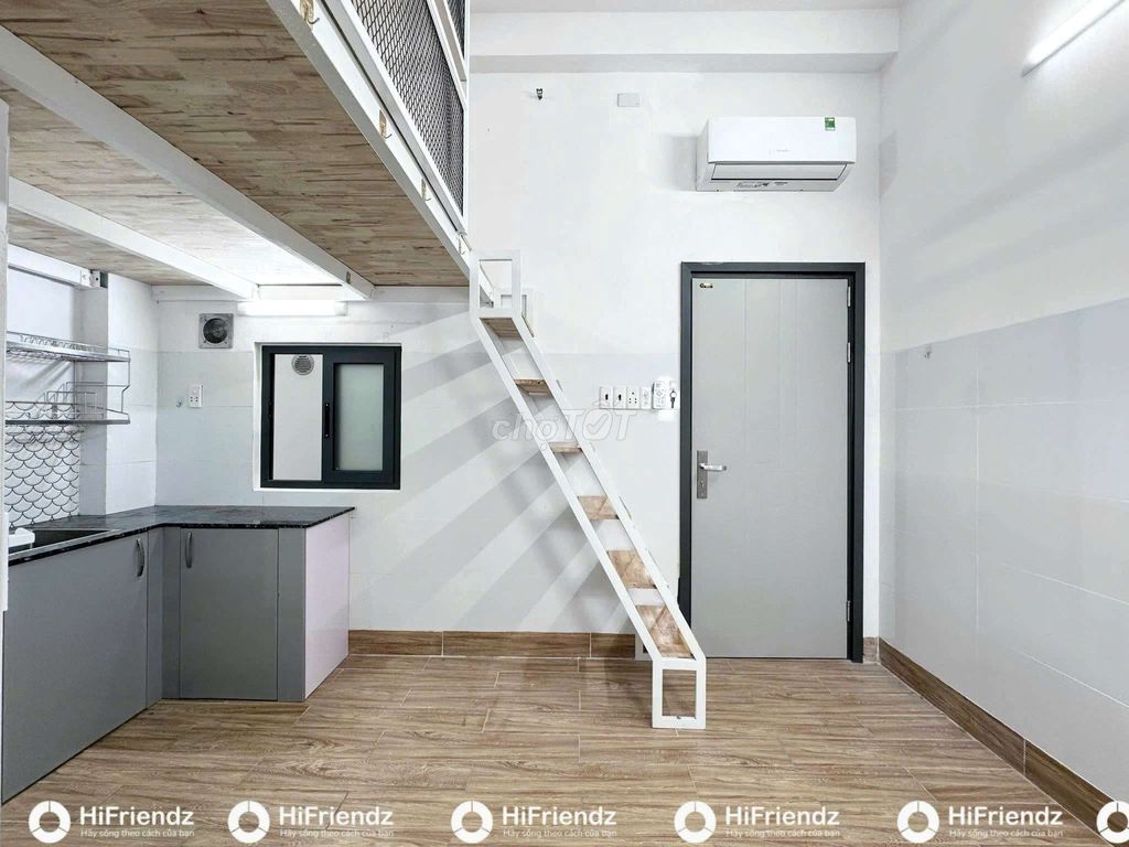 The new mini building, the elevator, the car vault, the shower, the donor.
