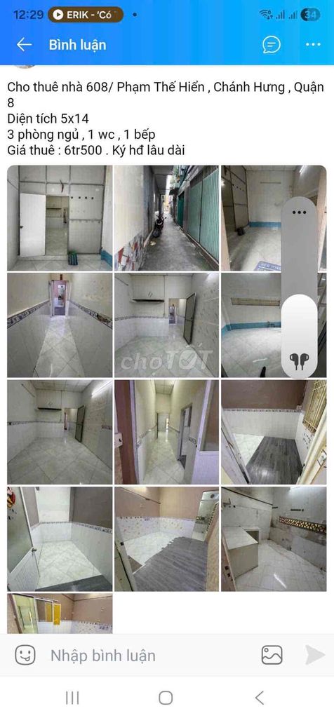 The house is rented to the owner without the washing machine