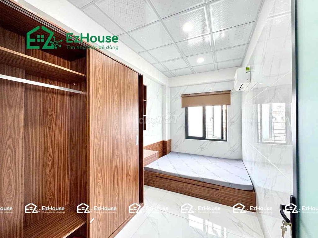 The apartment is Phan Văn Trị-The United States. Full interior. Two bedrooms.