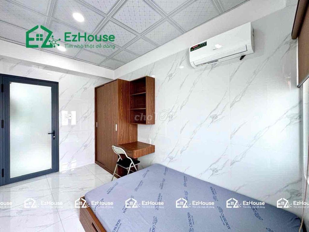 The apartment is Phan Văn Trị-The United States. Full interior. Two bedrooms.