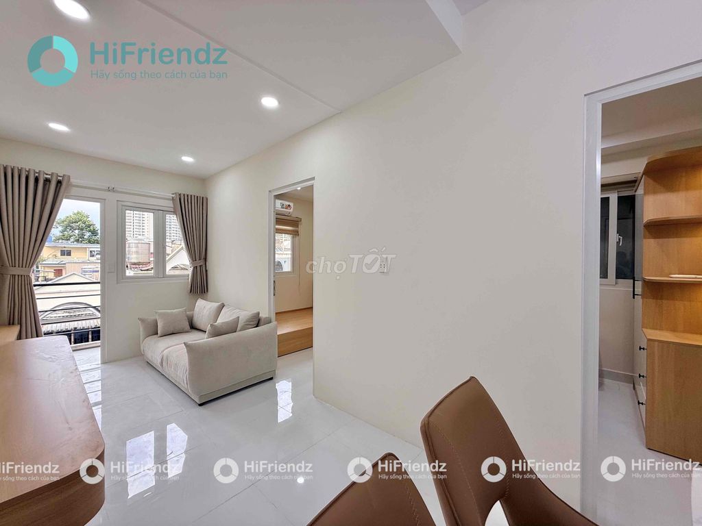 Hoàng Sa apartment 2 bedroom 60 M2-Bancol-full interior-talt-talple-two