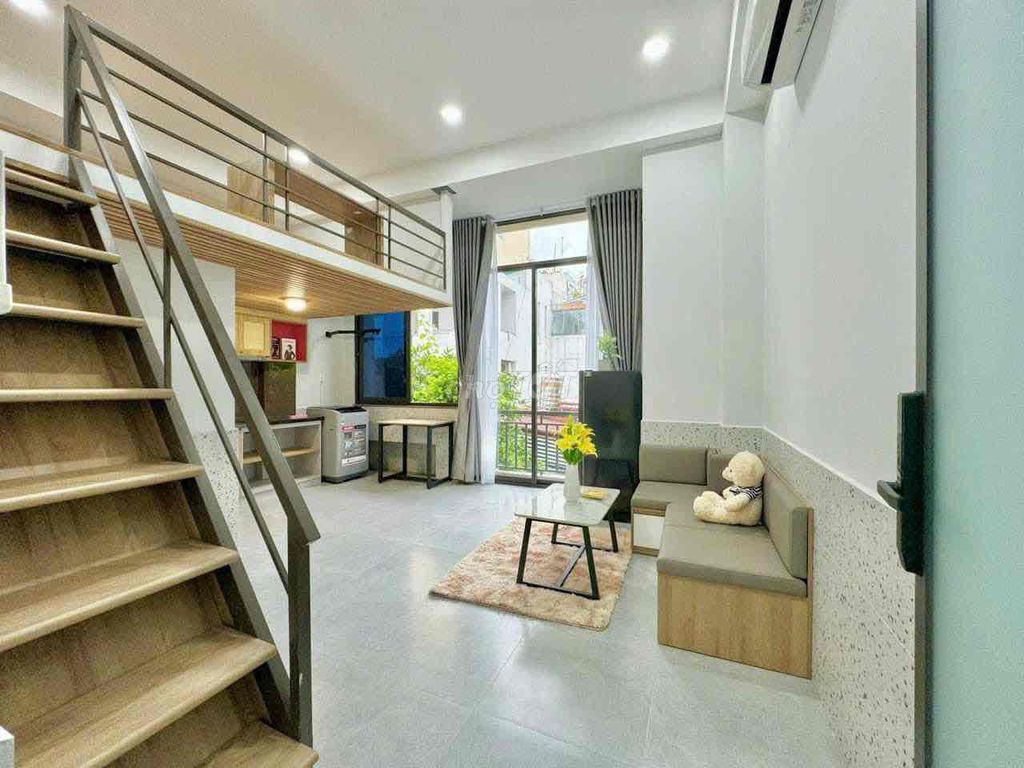 balcony - wide open interior Phạm Văn Chiêu - block text