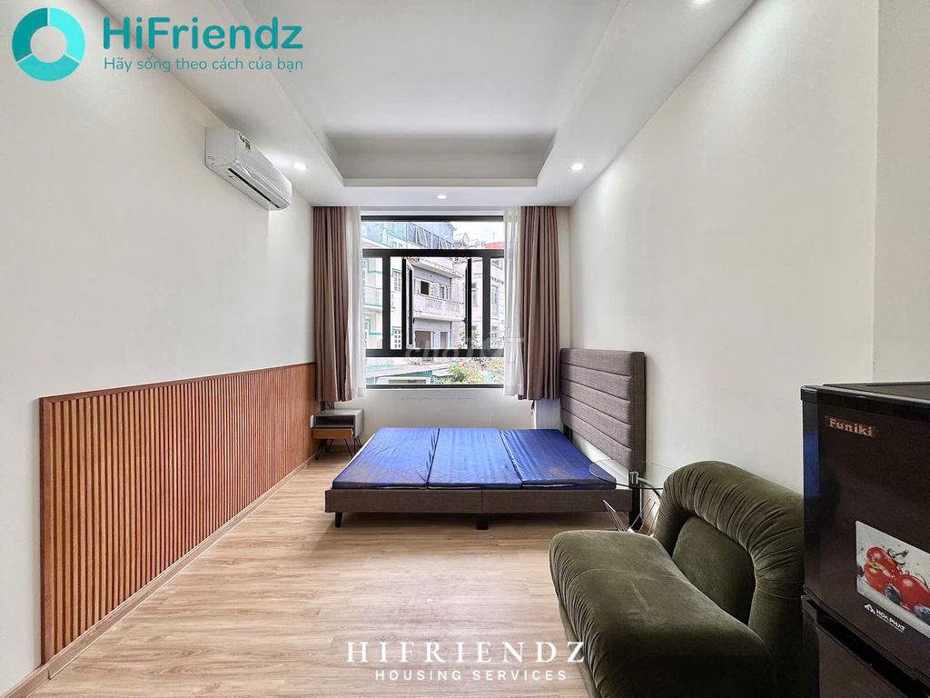 studio full high-end interior - large window close to aeon District 8