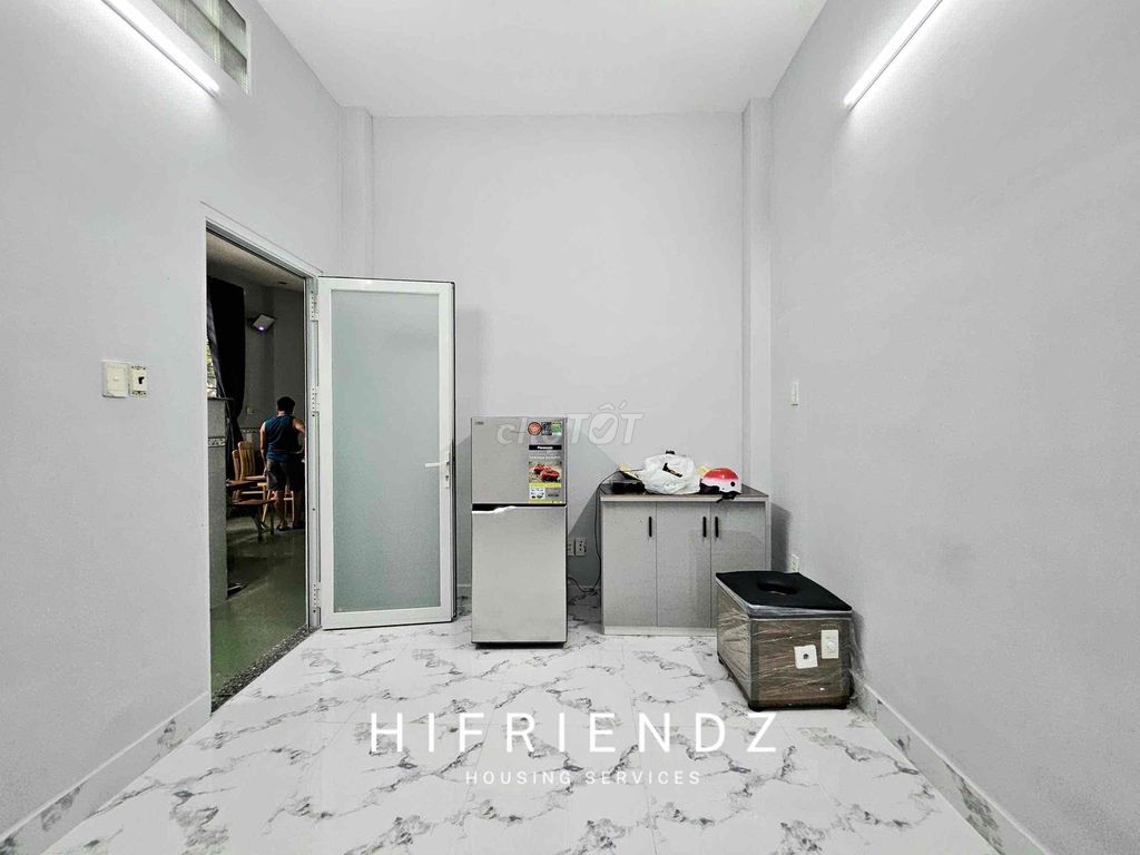 Rent a man's room at a four-year-old shelter.