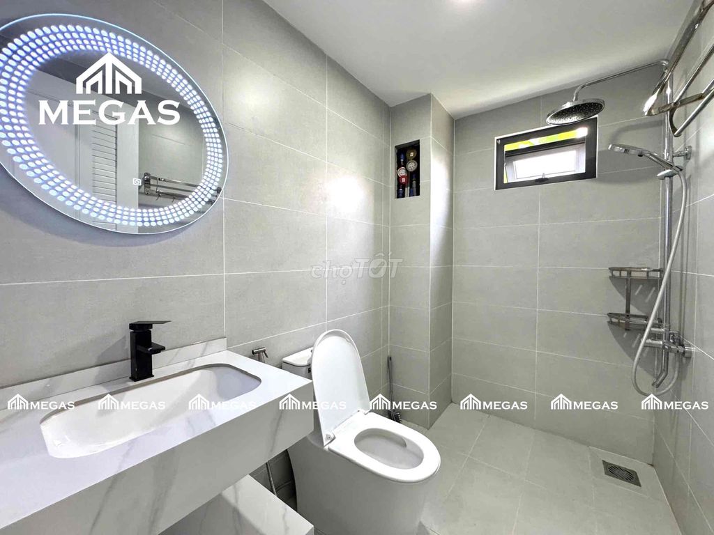 In the 1st floor of the High Bed Room, there's a private washing machine.