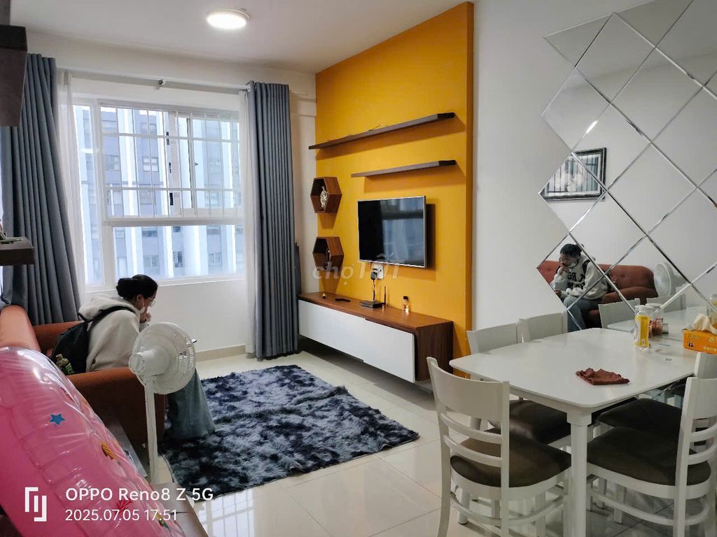 Citisoho two bedrooms. Two big, nice furniture. Eight million a month in District 2.