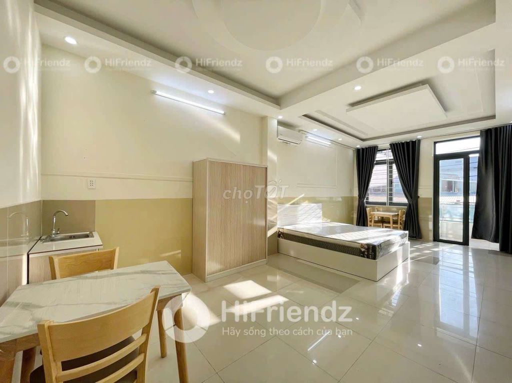 Room as advanced service apartment / / private balcony / / aeon Tân Phú