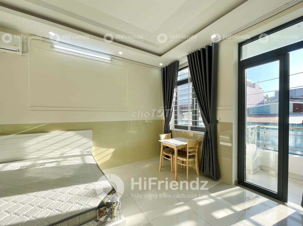 Room as advanced service apartment / / private balcony / / aeon Tân Phú