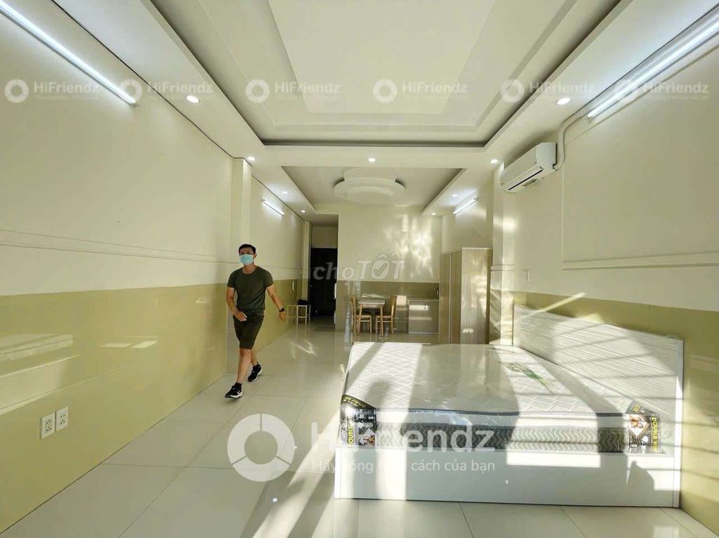 Room as advanced service apartment / / private balcony / / aeon Tân Phú