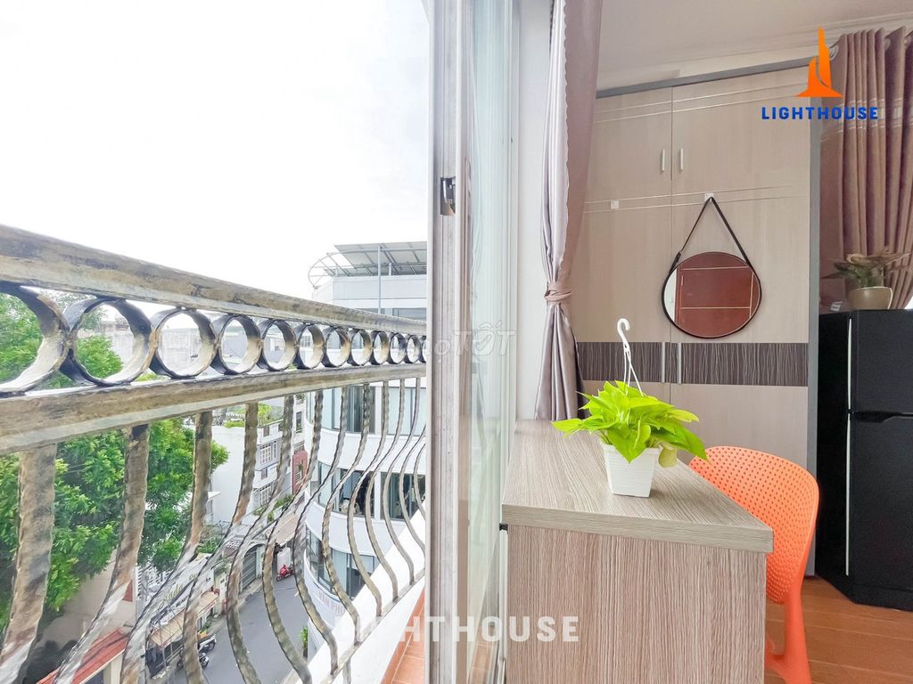 The two-sided balcony studio right in K300-etown Tân Bình.