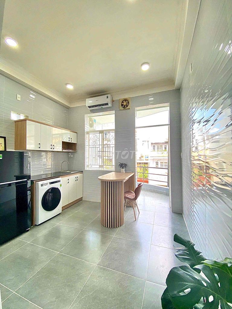 service apartment - full interior - 1 bedroom - wide, wide, wide - near pxl