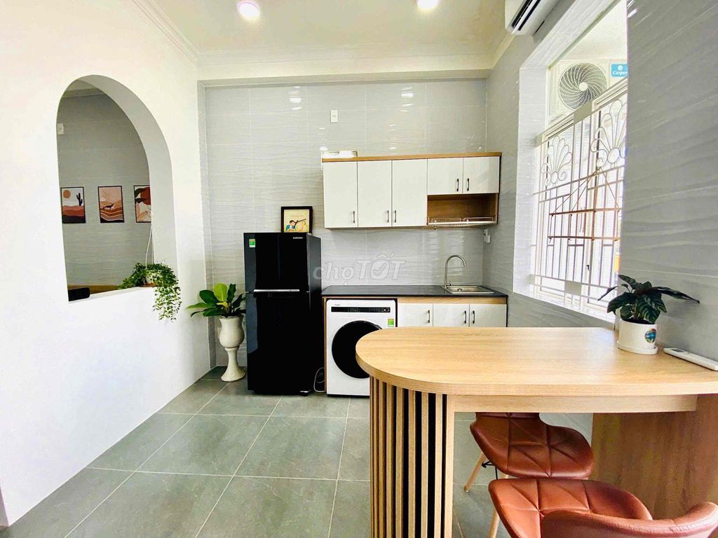 service apartment - full interior - 1 bedroom - wide, wide, wide - near pxl