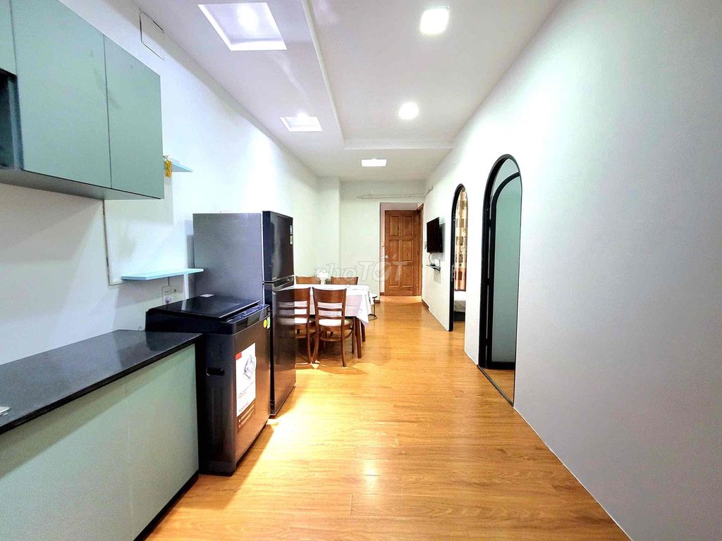 service apartment - 2 bedroom - full interior - balcony open market she likes pvt pvt pvt