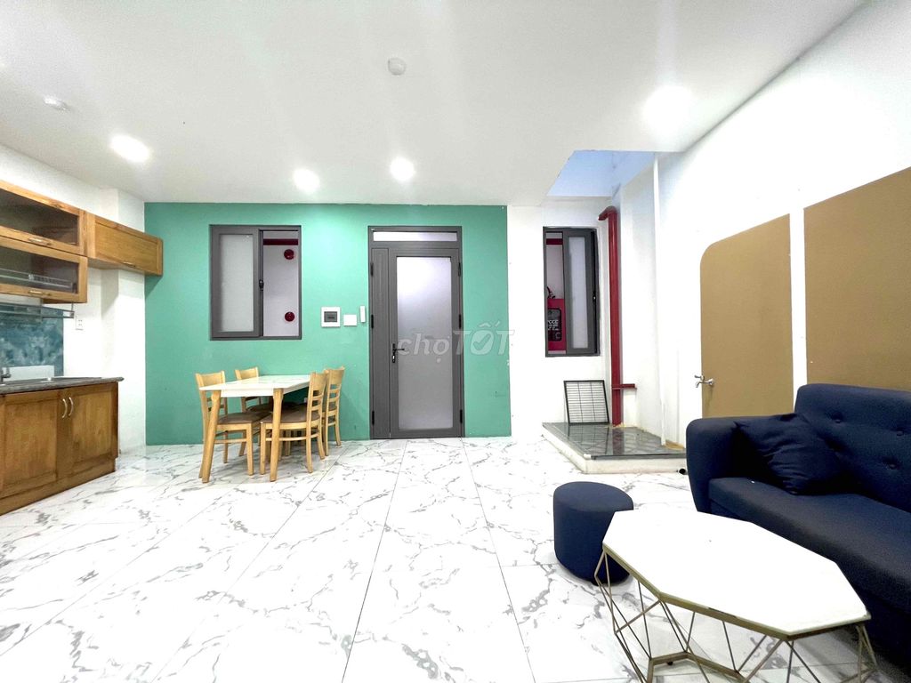 The two-size-price apartment. Good price for the second district.
