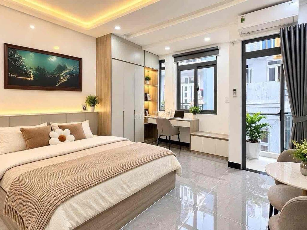 Rent a mini-bar at Cộng Hoà - new house full of furniture