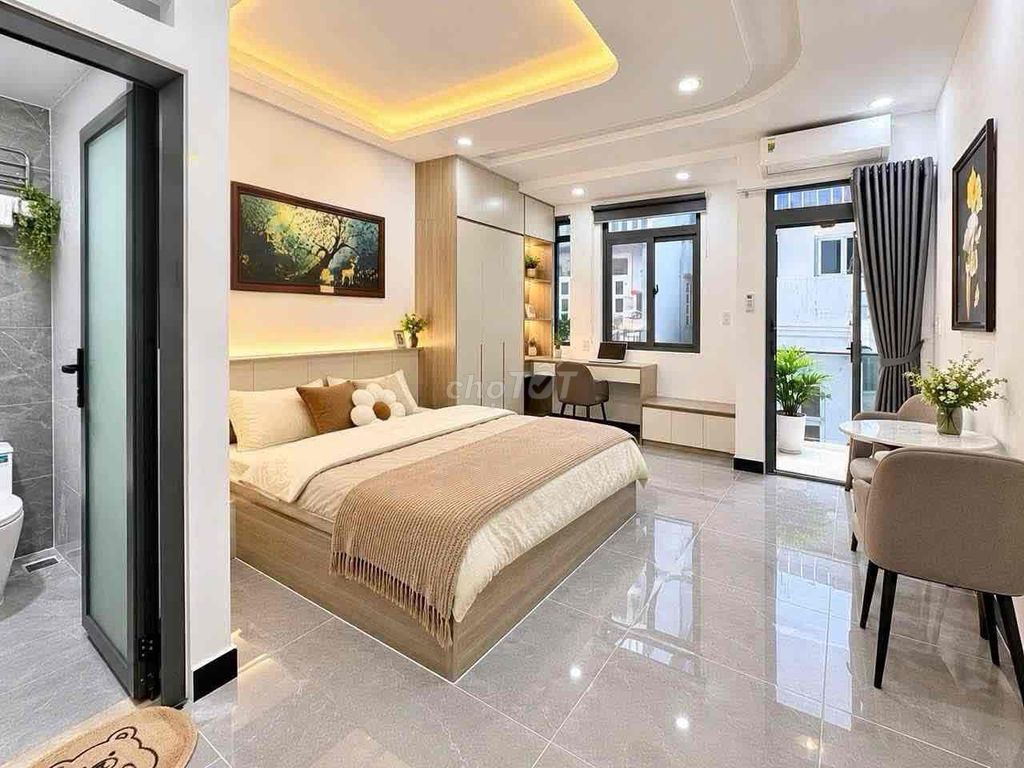 Rent a mini-bar at Cộng Hoà - new house full of furniture
