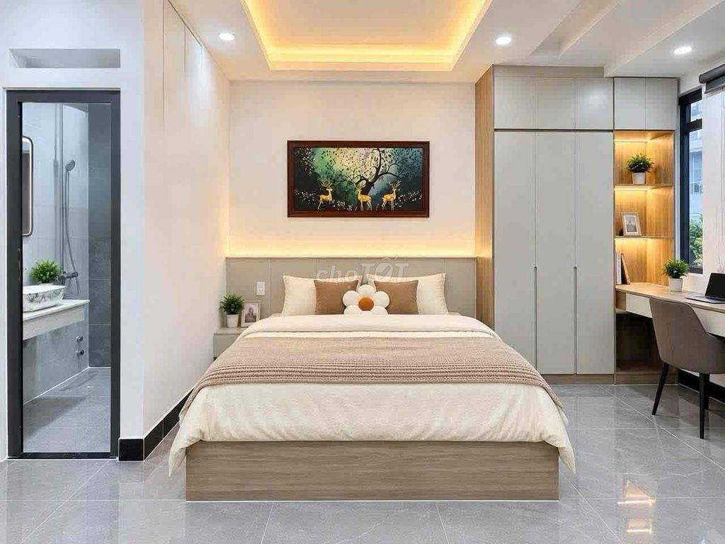 Rent a mini-bar at Cộng Hoà - new house full of furniture
