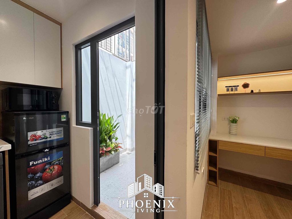 apartment 1 bedroom - full interior kitchen - right behindart Phan Huy Ích