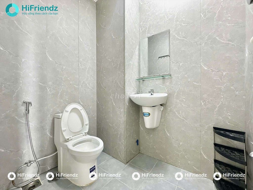 Separation studio full interior - large balconies - close to green town apartment