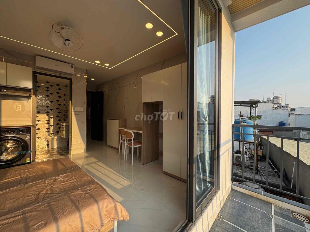 The studio apartment - full furniture - balcony park park